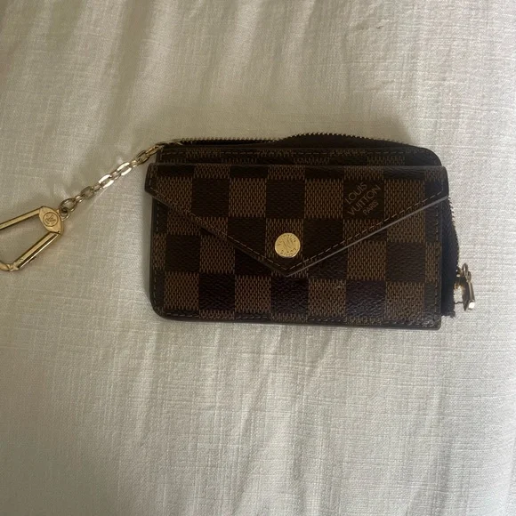 Brown Checkered Tote Bag - Picture 7 of 9